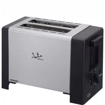 Toster JATA TT607 2 kromki 800 W Czarny Stal nierdzewna