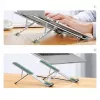 Podstawka pod laptop UGREEN LP451 regulowana stop aluminium na laptopy 8–17 cali, 5 pozycji, srebrna