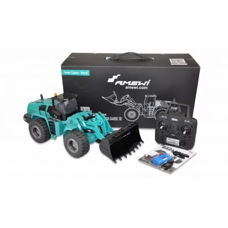 Ładowarka czołowa Amewi G485E SE Silnik elektryczny 1:14 2000 mAh