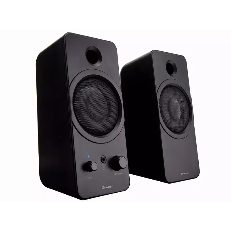 Desktop 2.0 TRACER Mark Loudspeaker 12 W, zasilanie USB, Bluetooth, 2-drożny, 2 przetworniki, czarny