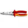 Striptaser do kabli Knipex 13 76 200 ME 6 mm pojemność zdejmowania izolacji Czerwony Stal nierdzewna Żółty