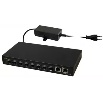 PULSAR SFG10F8 Optyczny przełącznik sieciowy (8xSFP, 2xRJ45)