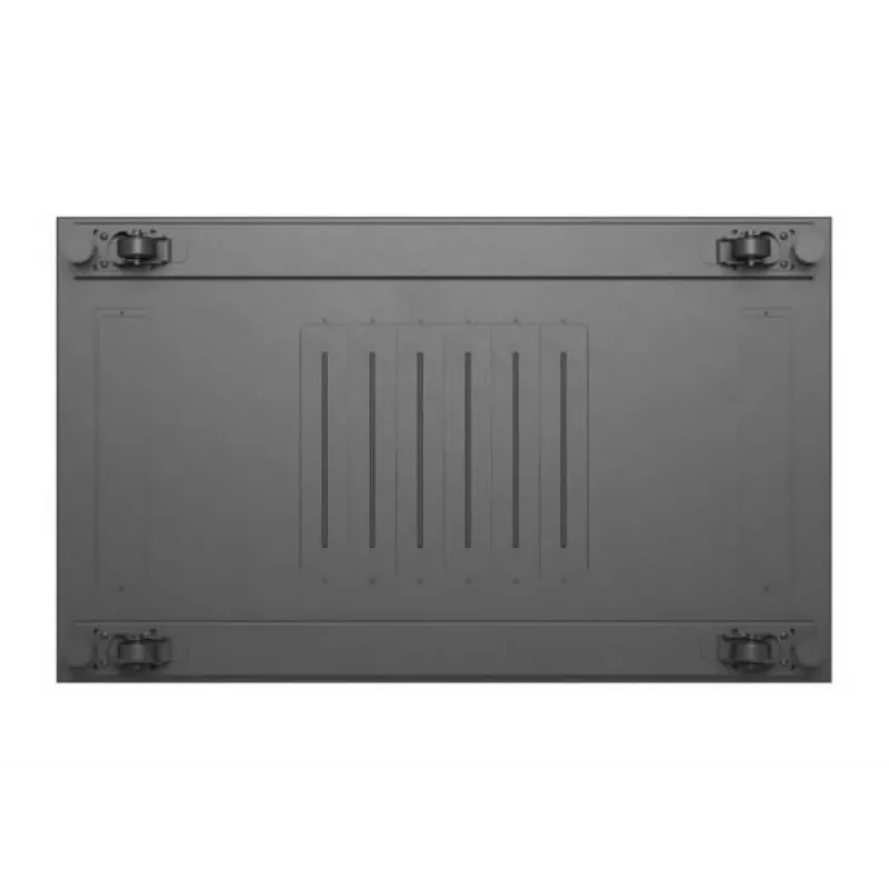 19-calowa szafa rack LANBERG FF01-6022-23B, 22U, 600×1000 mm, czarna, drzwi perforowane