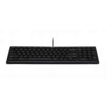 Przewodowa klawiatura USB Acer GP.KBD11.04F — Pełnowymiarowa QWERTY US International, czarna, kabel 1,45 m
