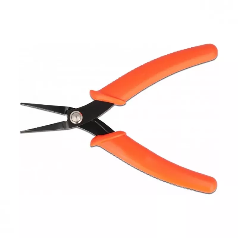 Szczypce długie DeLOCK 90544 pomarańczowe 14,2 cm
