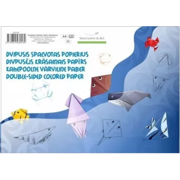 Paper SMLT kolor, A4, 80 g, dwustronny, klejony (16) 0708-303