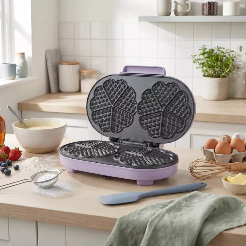 Giles & Posner EK6700GSPPVDE Gofrownica w podwójne serduszka