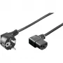 Kabel zasilający Goobay 96042 Czarny 1,5 m CEE7/7 C13 250V 16A