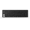 Klawiatura bezprzewodowa Inca IBK-579BT Bluetooth 66 klawiszy Metaliczne srebro