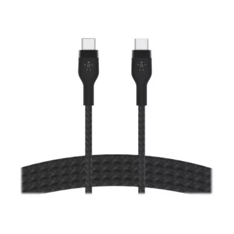 Belkin BOOSTCHARGE PRO Flex USB Cable 1 m USB 2.0 USB C Czarny (CAB011BT1MBK)