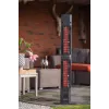 SUNRED | Grzejnik | RD-DARK-3000L, Valencia Dark Lounge | Podczerwień | 3000 W | Czarny | IP55