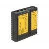 Tester kabli sieciowych DeLOCK 86107 Czarny Żółty