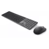 DELL Pro 7 cienki KM726 klawiatura Zawiera mysz Biuro/Dom RF Wireless + Bluetooth QWERTY US International Czarny