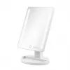 Lustro stojące do makijażu Girmi BE04 — prostokątne, powiększenie 1x, białe LED, USB/4×AA, obrót 180°