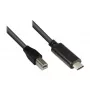 Good Connections Kabel USB 2.0 C-B czarny 1,8 m