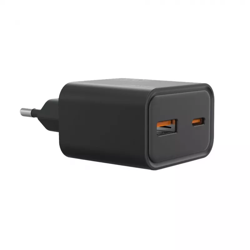 Zasilacz USB A+C 30W EU to produkt Maxcom z naszej oferty ładowarek do urządzeń mobilnych. Cechy: czarne wykończenie, typ ścienny, moc 30W.