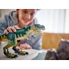 Zabawka konstrukcyjna LEGO Creator 3-w-1 T.Rex, zestaw do zbudowania, 626 szt., wysokość 150 mm, wiek 9+