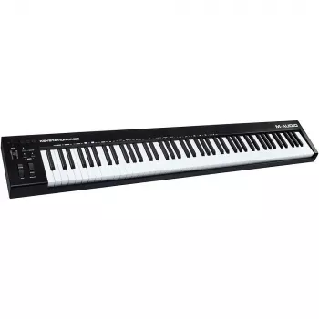 M-AUDIO Keystation 88 MK3 klawiatura MIDI 88 klawiszy USB czarno-biała