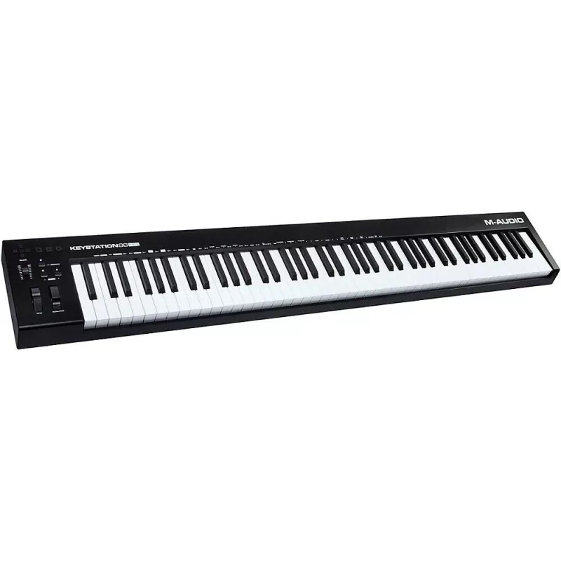 M-AUDIO Keystation 88 MK3 klawiatura MIDI 88 klawiszy USB czarno-biała