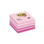 3M Post-it Notes Samoprzylepne karteczki w kostce, 76 x 76 mm, neonowy róż (2028-NP)