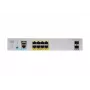 Cisco - Catalyst 2960CX-8PC-L - Przełącznik - zarządzalny - 8 x 10/100/1000 (PoE+) + 2 x SFP + 2 x 10/100/1000 Desktop do montażu w szafie rack na szynę DIN do montażu na ścianie PoE+ (124