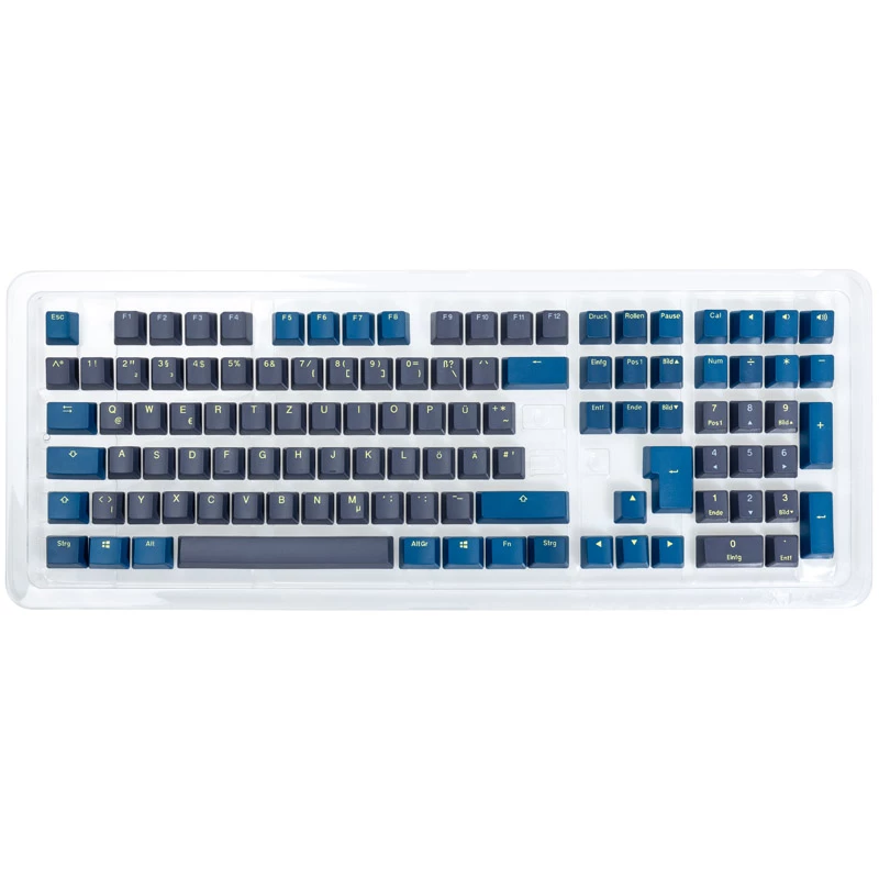 Keycap Set Ducky PBT Double-Shot Daybreak — DE Layout