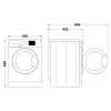 Pralka Indesit Mtwsa 61294 W Pl 1200 obr./min 6 kg