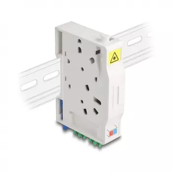 Skrzynka przyłączeniowa światłowodu DeLOCK 85936 LC Duplex biała