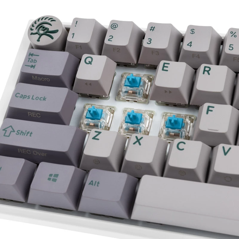 Klawiatura Ducky One 3 Mini dla graczy USB US English szara