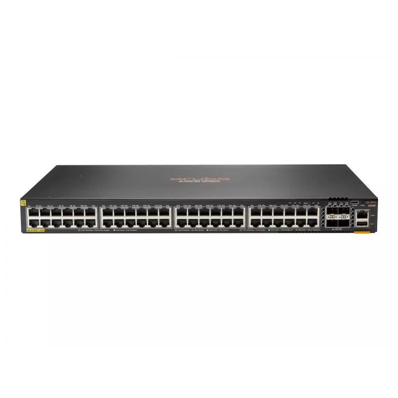 Przełącznik zarządzany HP Enterprise Aruba 6200F 48G PoE 370W 4SFP+