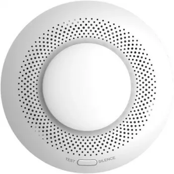 Czujnik dymu EZVIZ CS-T4C — bezprzewodowy ZigBee, bateria litowa 3V, 87×35×87 mm, 85 dB, montaż natynkowy, biały