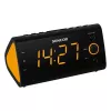 Zegar radiowy SENCOR SRC 170 — radiowy zegar PLL FM, 1,2-calowy LED, podwójny alarm, temperatura wewnętrzna, bateria podtrzymująca