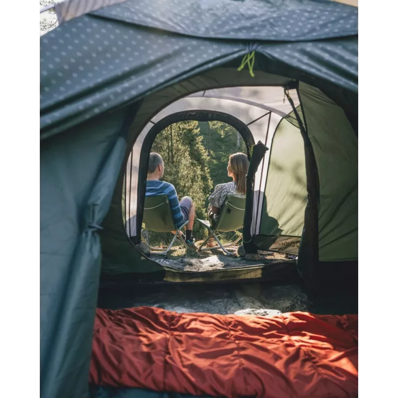 Namiot tunelowy Outwell Earth 5 Plus | dwupokojowy | 5-osobowy | Zielony