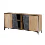 Cama 4D komoda OVO 180x38xH83 dąb/beton