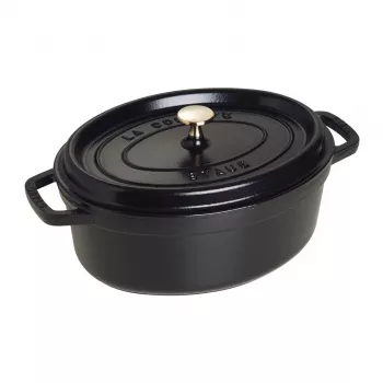 Garnek żeliwny Staub Cocotte 4,2 L Czarny