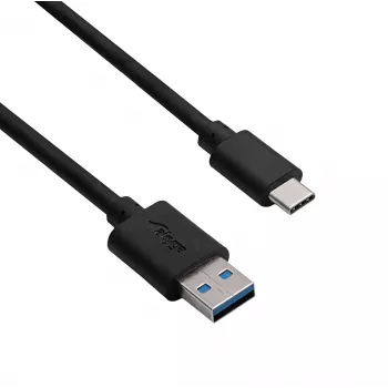 Akyga AK-USB-24 kabel USB 3.1 typ A na typ C, 0,5 m, czarny