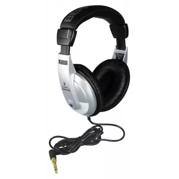 Słuchawki/zestaw słuchawkowy Behringer HPM1000 przewodowe do muzyki, czarne, srebrne