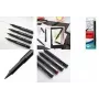 Fineliner STABILO dr!ver Medium Czarny Niebieski Zielony Czerwony 4 szt.