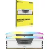 Corsair Vengeance RGB CMH64GX5M2B6000Z30W, 64 GB, 2 x 32 GB, DDR5, 6000 MHz, 288-pin DIMM, biały