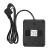 Listwa zasilająca MACLEAN MCE387 B — 2 gniazda, 3×USB A, 110–240V, przewód 1,5 m, maks. 2500 W
