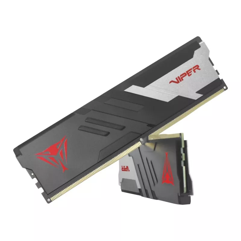 DIMM 32 GB DDR5-6000 (2x 16 GB) Dual-Kit, Arbeitsspeicher schwarz, PVV532G600C30K, Viper Venom, INTEL XMP, AMD EXPO