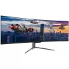 LC-Power LC-M49-DQHD-120-C-Q Wyświetlacz LED 124,5 cm (49 inch) 5120 x 1440 Pikseli UltraWide Quad HD QLED Czarny (LC-M49-DQHD-120-C-Q)