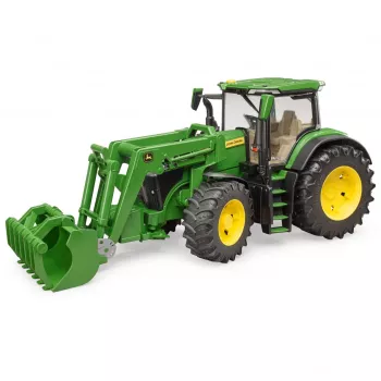 Ciągnik BRUDER John Deere 7R 350 zabawka — ABS, wiek 3+