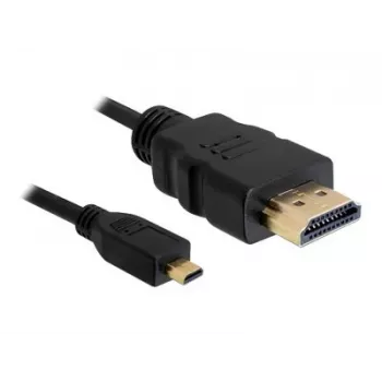 DeLOCK - Kabel wideo/audio - HDMI - 32 AWG - HDMI, 19-pin (M) - 19-pin Micro-HDMI (M) - 3 m (82663)