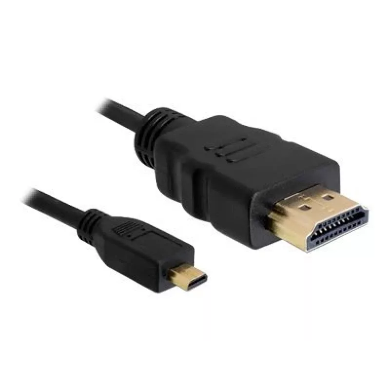 DeLOCK - Kabel wideo/audio - HDMI - 32 AWG - HDMI, 19-pin (M) - 19-pin Micro-HDMI (M) - 3 m (82663)