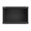 Szafa wisząca LANBERG WF03-5306-10B 6U, 60 kg, zamek na klucz, czarna