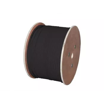 Alantec Cat6 F/UTP (FTP) kabel sieciowy na szpuli KIF6OUTS305 — 300 m, czarny