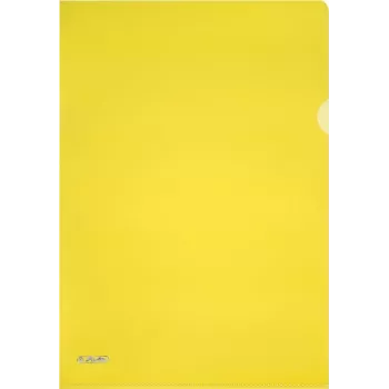 Folder Herlitz 50009121 Polypropylene (PP) żółty A4