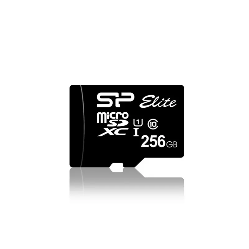 Karta pamięci MicroSDXC Silicon Power Elite 256 GB UHS-I Klasa 10 U1 85 MB/s z adapterem SD