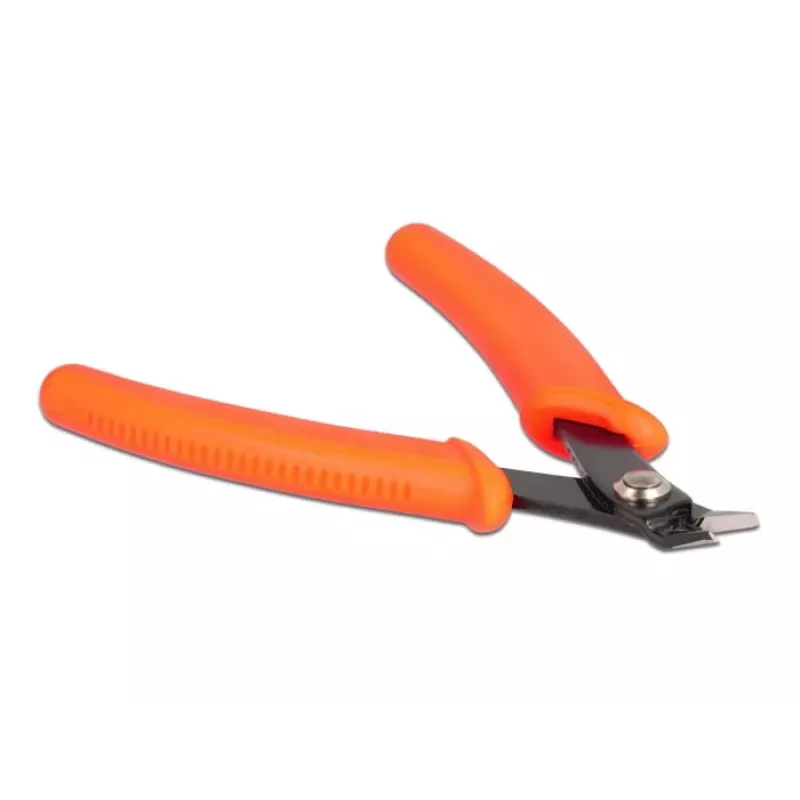 Szczypce boczne DeLOCK Side cutter pomarańczowe 12,7 cm